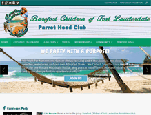 Tablet Screenshot of barefootchildrenphc.com